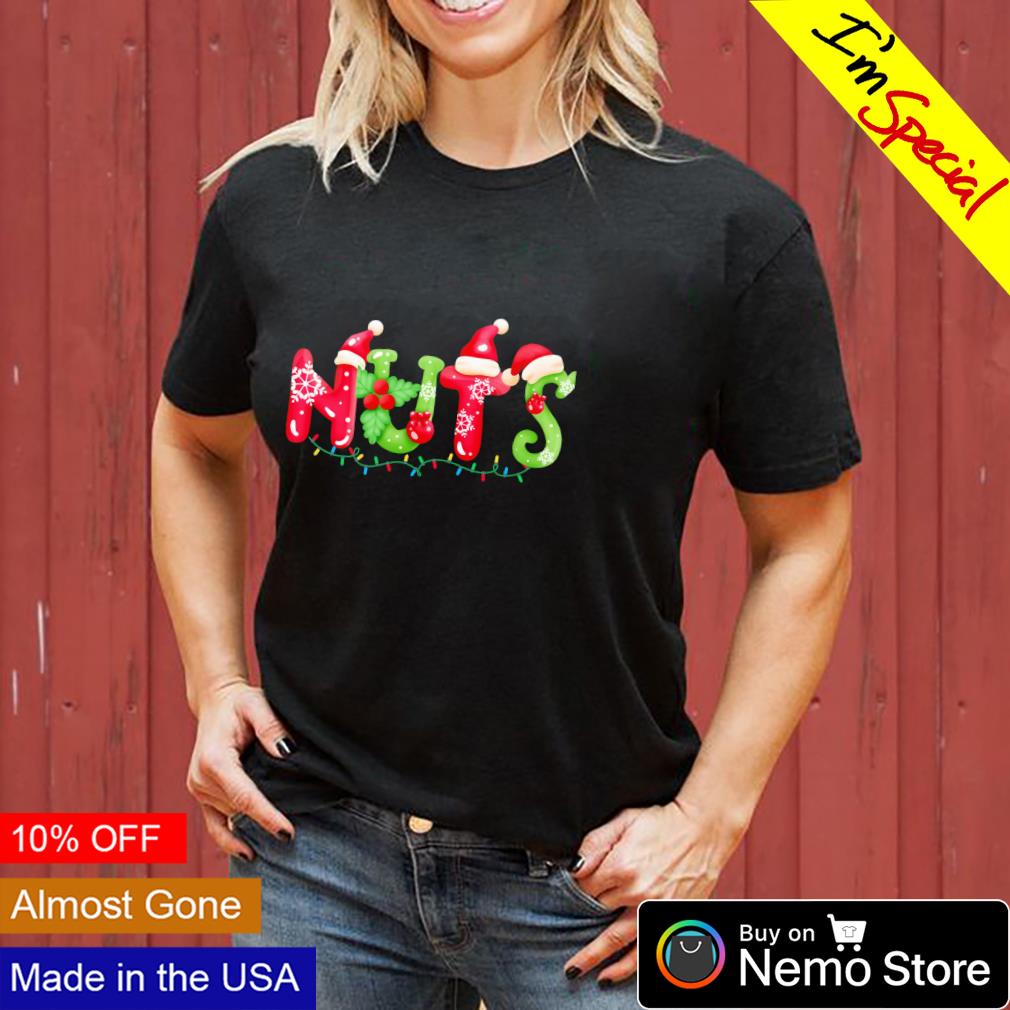 Nuts Christmas chestnut - Adult & Kids T-Shirts, Sweatshirts & Hoodies apparel design preview 3