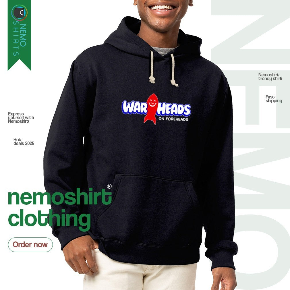 Warheads on foreheads bomb - Adult & Kids T-Shirts, Sweatshirts & Hoodies apparel design preview 2