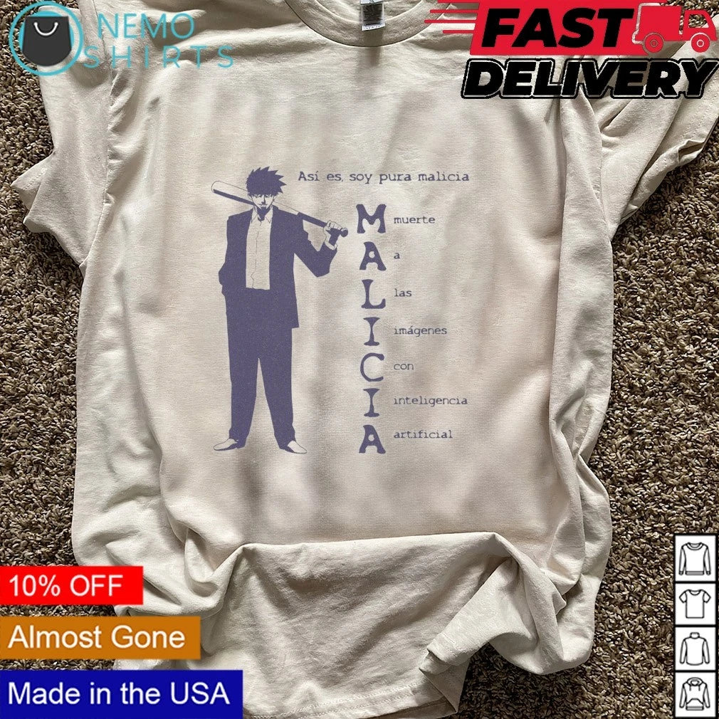 Hiromi Malicia Pura Quote anime - Adult & Kids T-Shirts, Sweatshirts & Hoodies apparel design preview 5