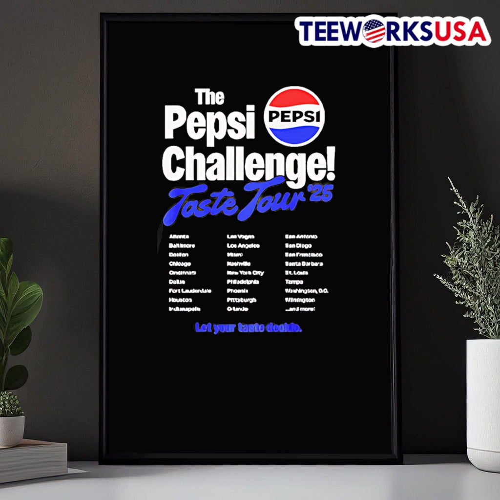 The Pepsi Challenge Taste Tour 2025 - Adult & Kids T-Shirts, Sweatshirts & Hoodies apparel design preview 5