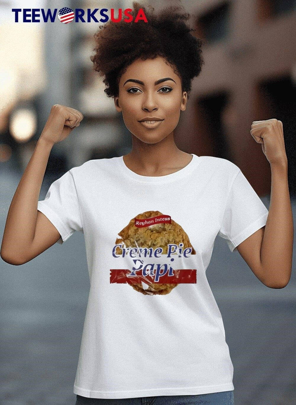 Reyhan Inteus Creme Pie Papi - Adult & Kids T-Shirts, Sweatshirts & Hoodies apparel design preview 4
