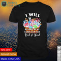 I will crochet as long my hands can hold hook and - Adult & Kids T-Shirts, Sweatshirts & Hoodies apparel design preview 1