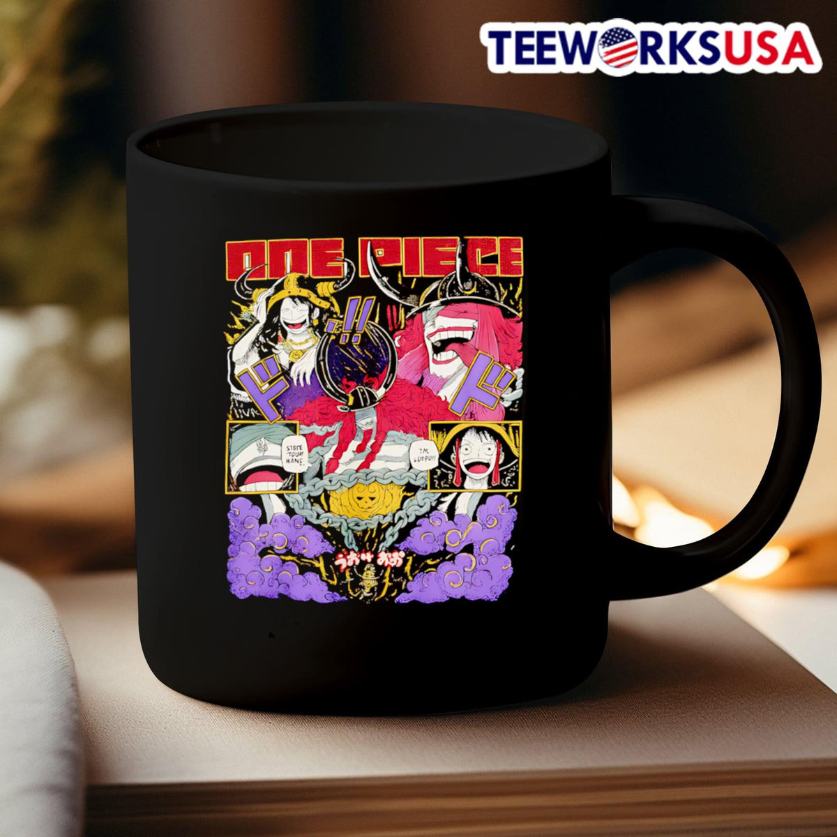 Luffy and Loki One Piece - Adult & Kids T-Shirts, Sweatshirts & Hoodies apparel design preview 3