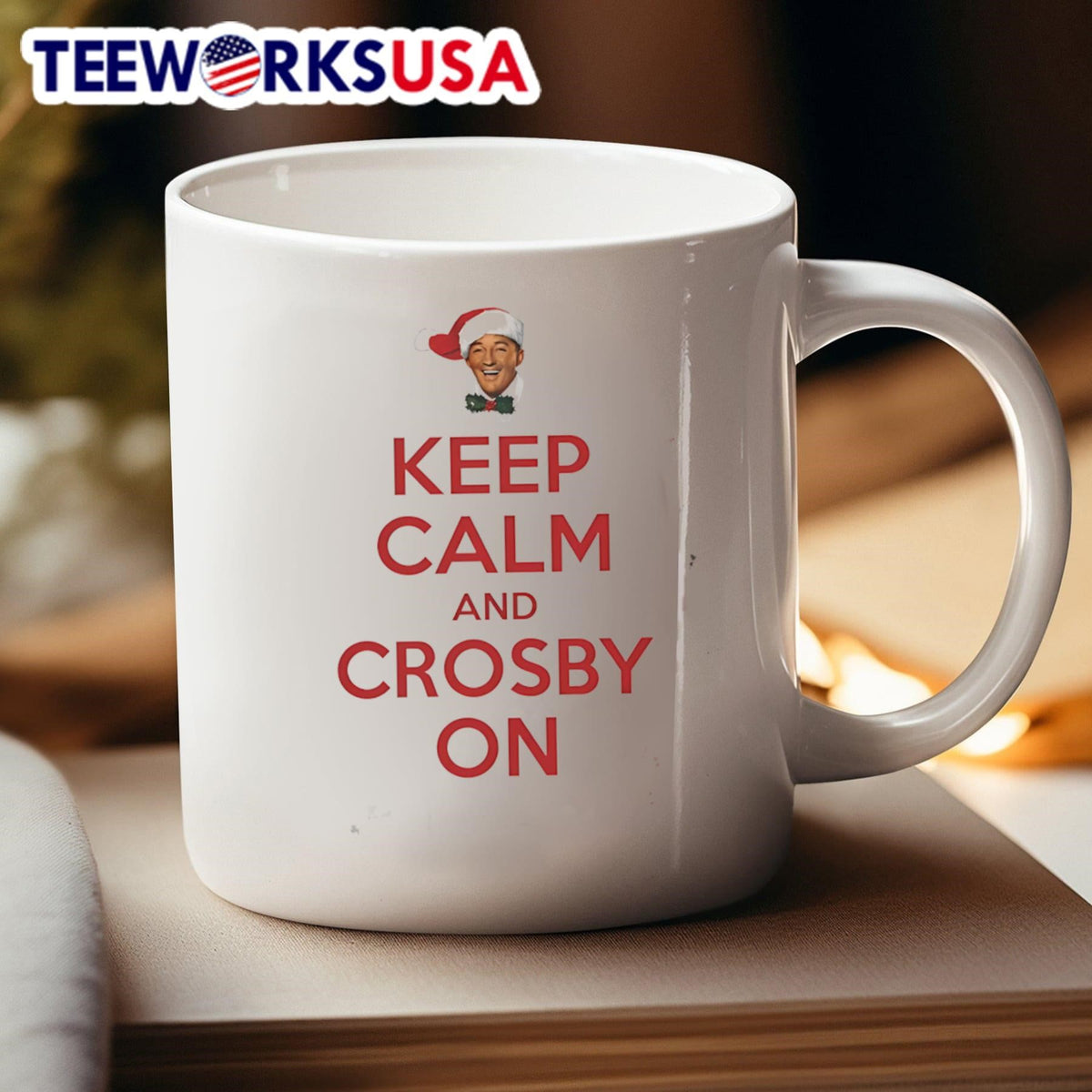 Keep Calm and Crosby - Adult & Kids T-Shirts, Sweatshirts & Hoodies apparel design preview 4