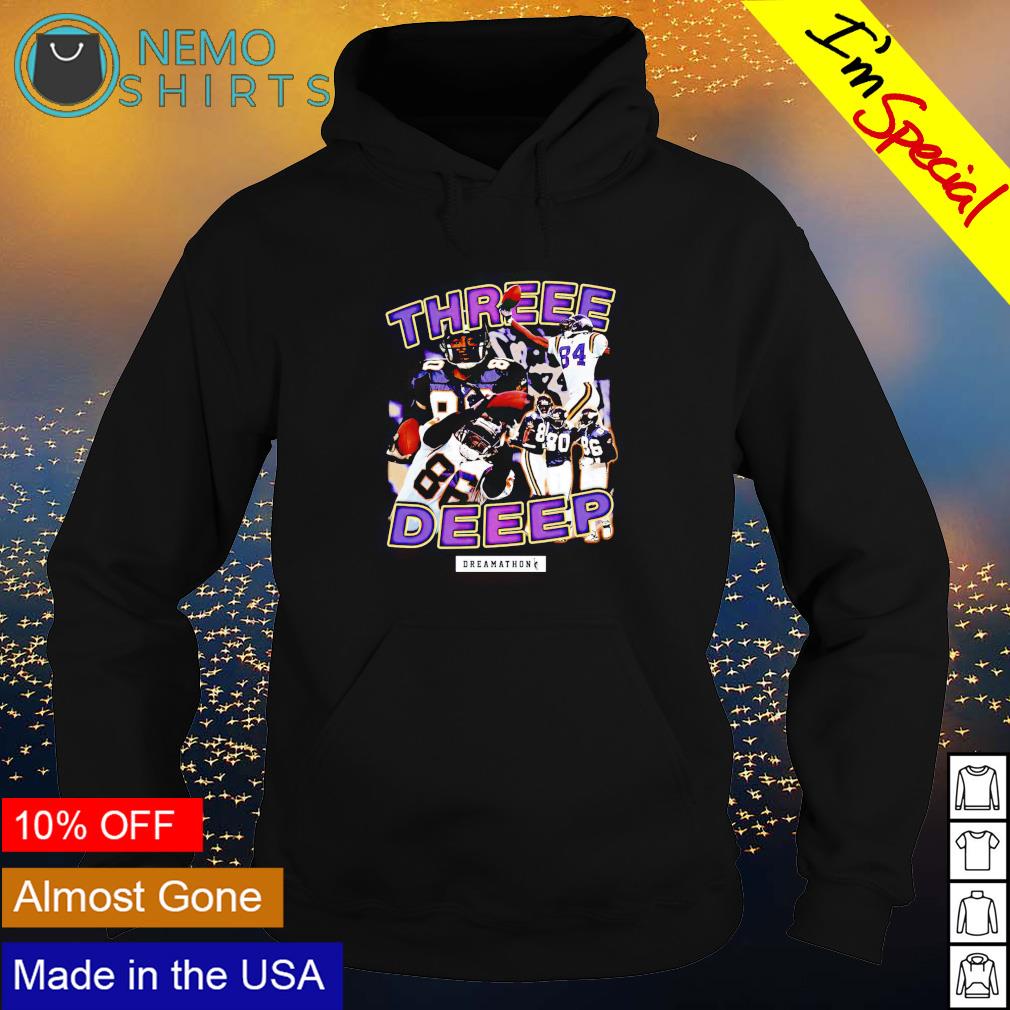 Justin Jefferson dreamathon three deep - Adult & Kids T-Shirts, Sweatshirts & Hoodies apparel design preview 2