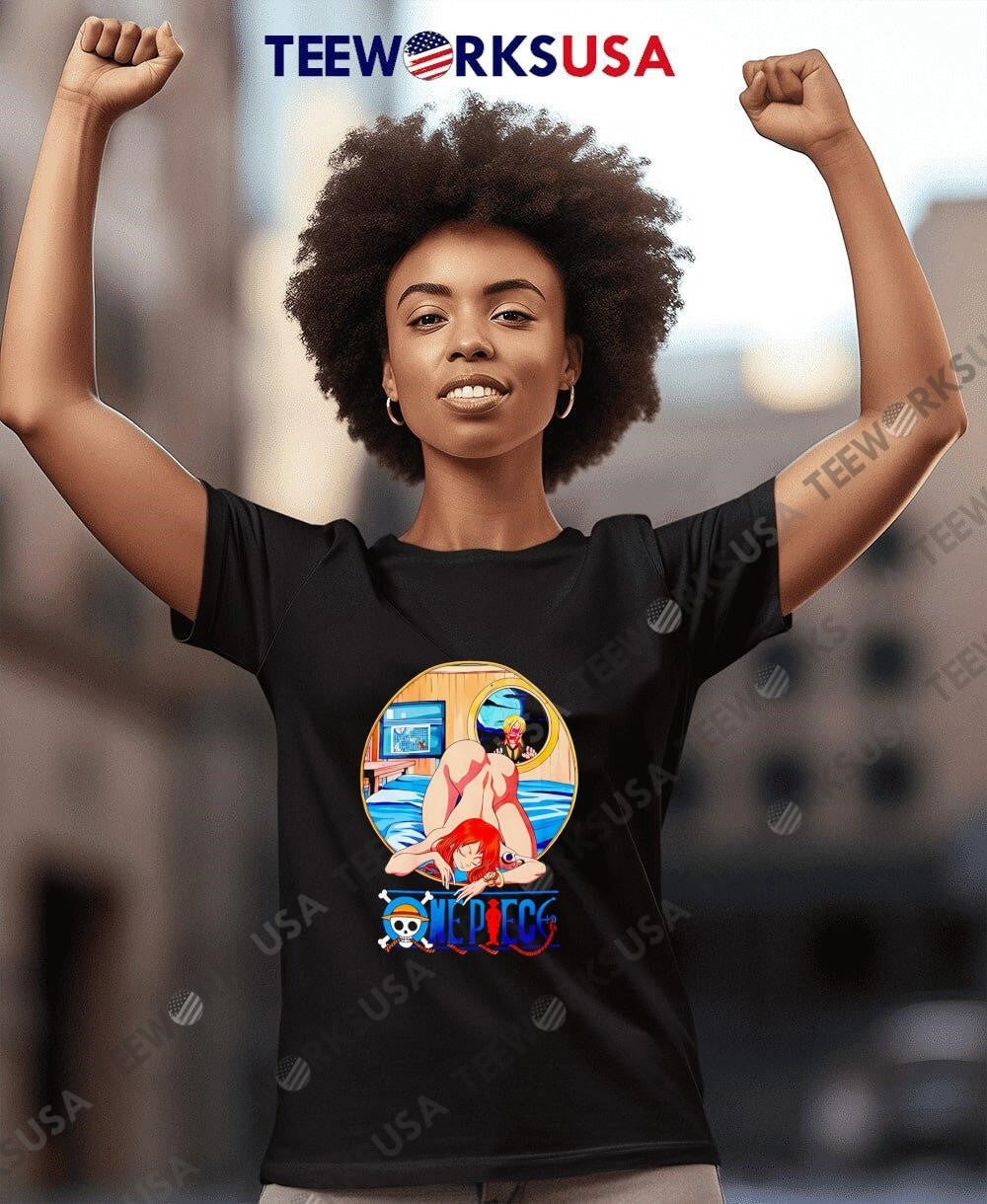 Robin and Nami One Piece meme - Adult & Kids T-Shirts, Sweatshirts & Hoodies apparel design preview 8
