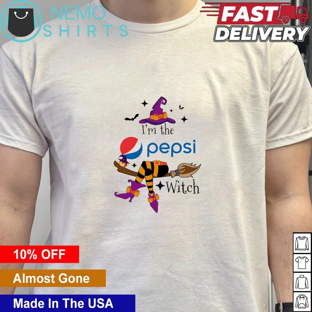 I'm the Pepsi witch Halloween - Adult & Kids T-Shirts, Sweatshirts & Hoodies apparel design preview 5