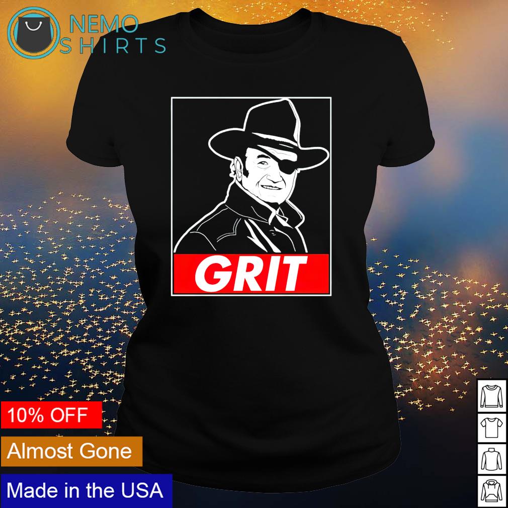 John Wayne grit - Adult & Kids T-Shirts, Sweatshirts & Hoodies apparel design preview 3