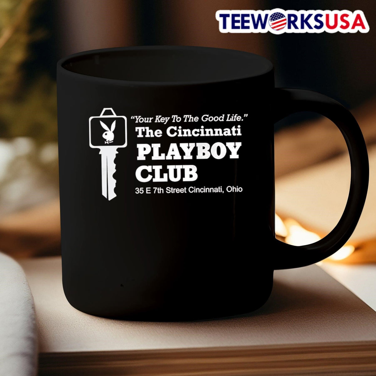 The Cincinnati Playboy Club - Adult & Kids T-Shirts, Sweatshirts & Hoodies apparel design preview 3