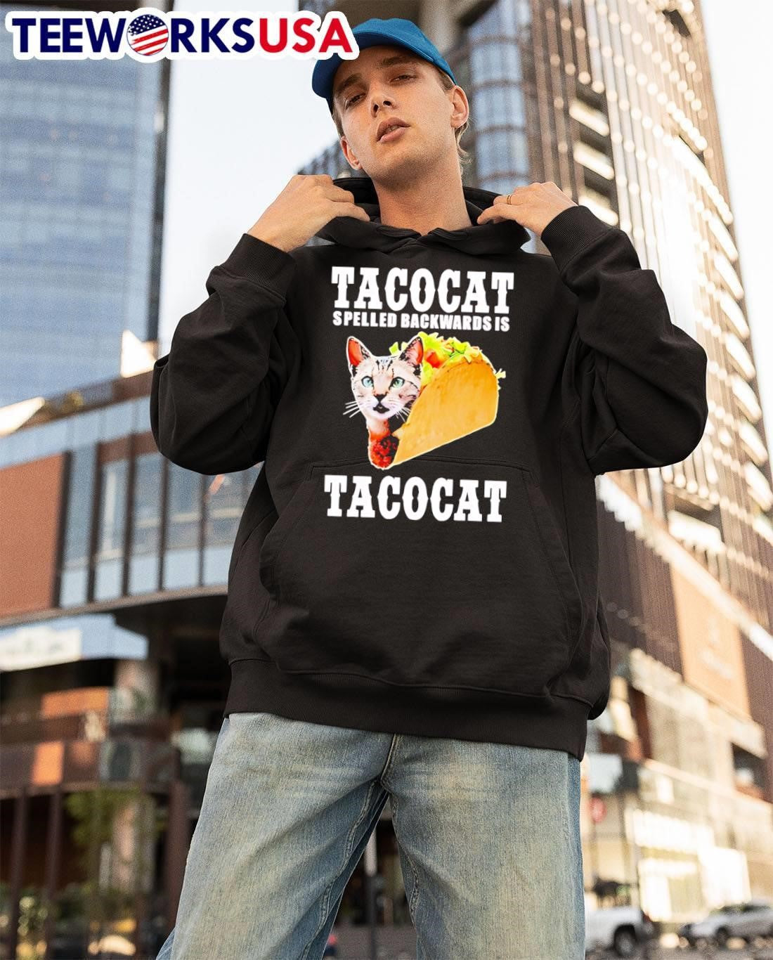 Joe burrow wearing tacocat - Adult & Kids T-Shirts, Sweatshirts & Hoodies apparel design preview 3