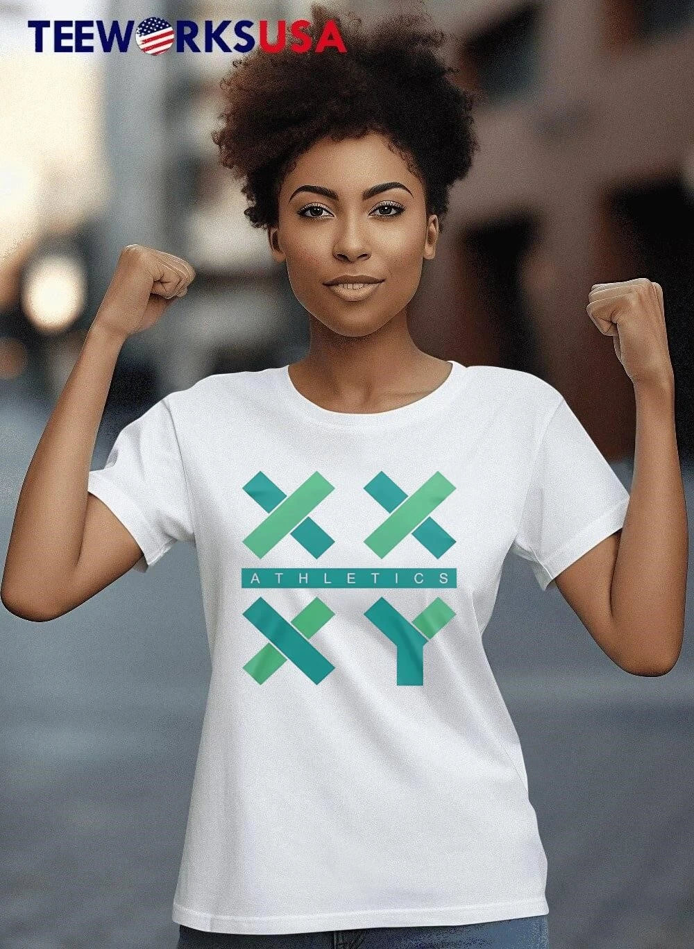 Athletics Xx Xy Chromosome Geometric Letter Symbols - Adult & Kids T-Shirts, Sweatshirts & Hoodies apparel design preview 6