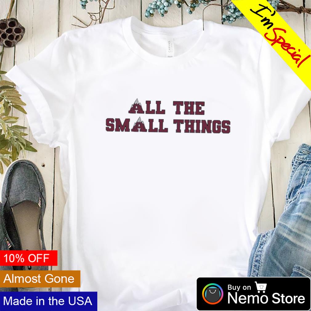 Colorado Avalanche hockey all the small things - Adult & Kids T-Shirts, Sweatshirts & Hoodies apparel design preview 1