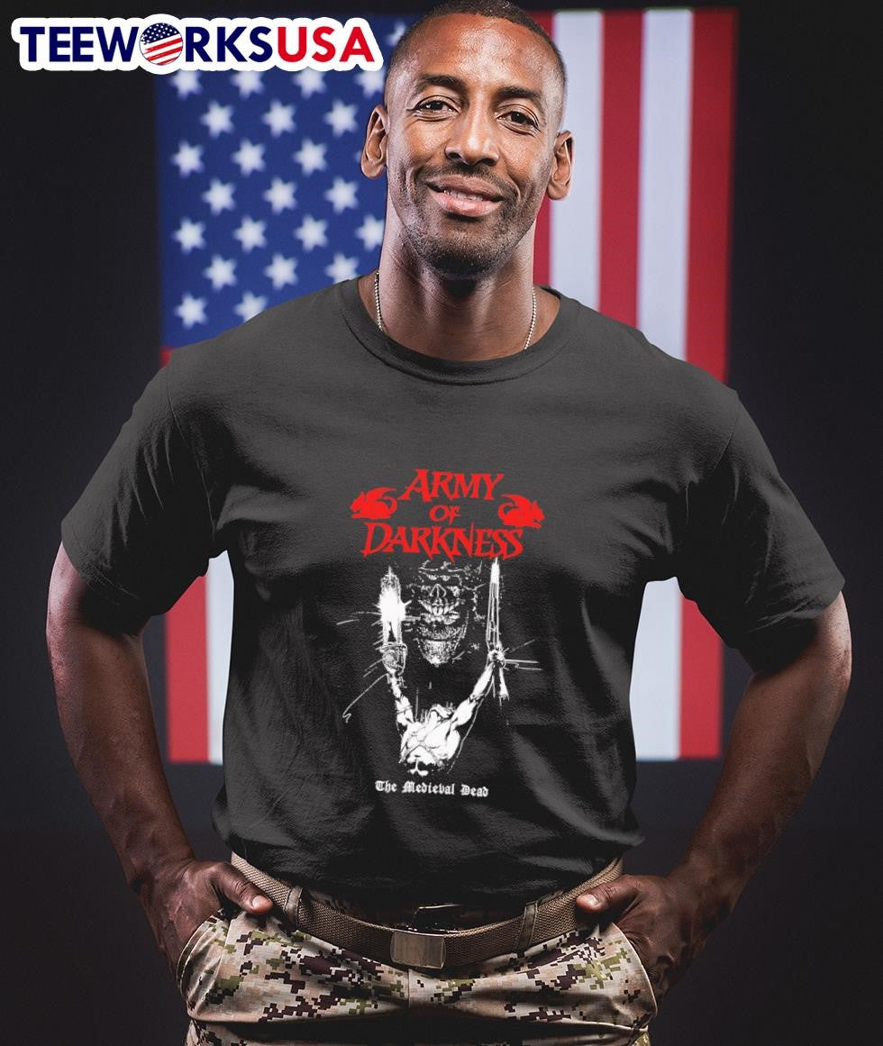 Army of Darkness the medieval dead - Adult & Kids T-Shirts, Sweatshirts & Hoodies apparel design preview 1