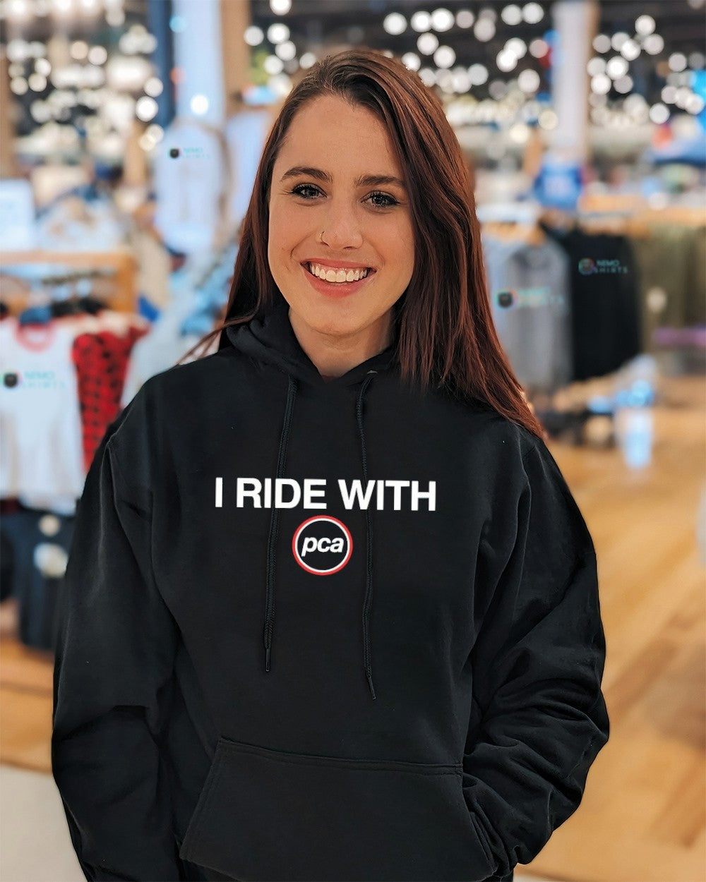 I ride with PCA Pete Crow-Armstrong - Adult & Kids T-Shirts, Sweatshirts & Hoodies apparel design preview 3