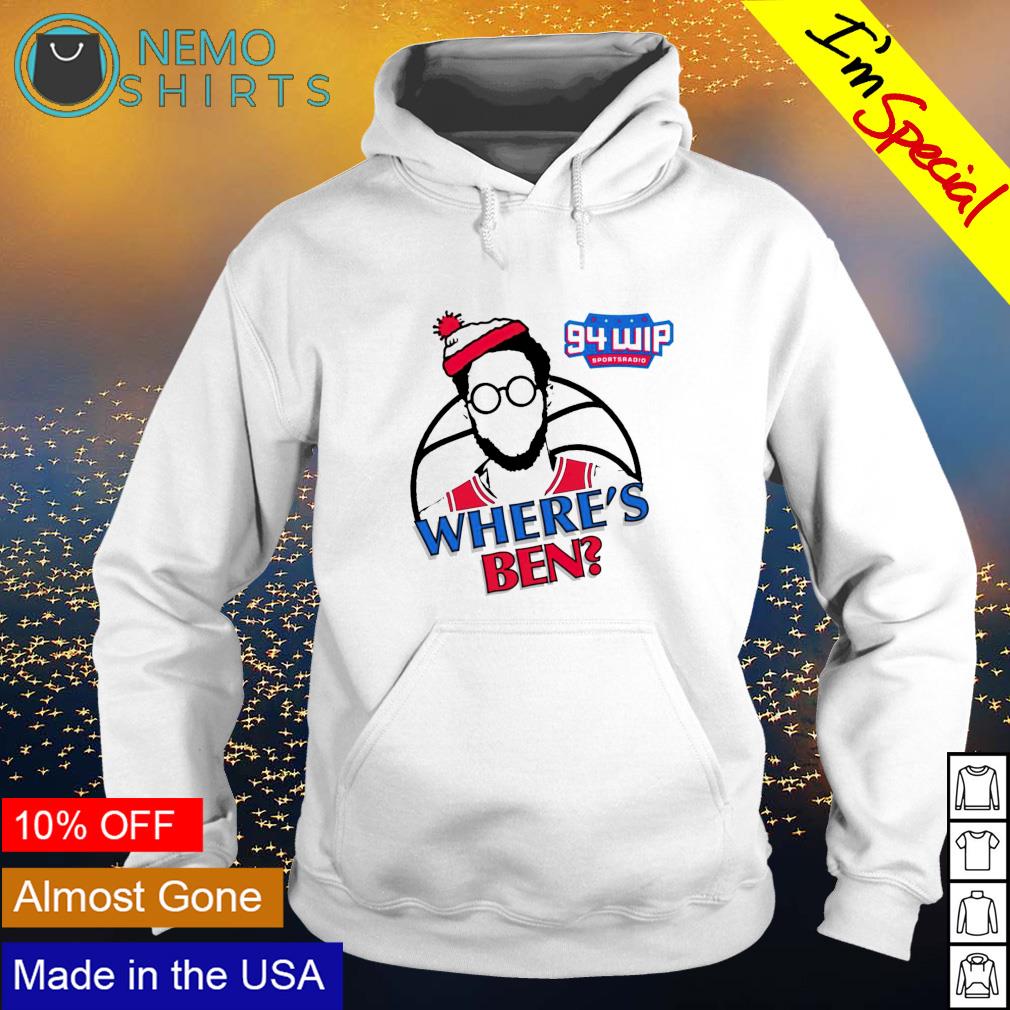 Ben Simmons where's - Adult & Kids T-Shirts, Sweatshirts & Hoodies apparel design preview 2