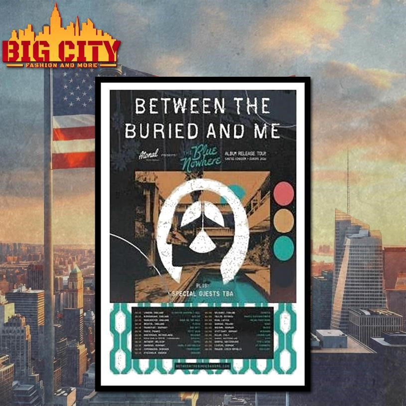 Between The Buried And Me Uk Europe Tour 2026 - Adult & Kids T-Shirts, Sweatshirts & Hoodies apparel design preview 4