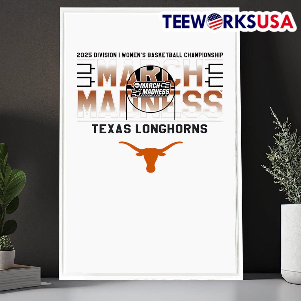 Texas Longhorns 2025 Women's Basketball March Madness - Adult & Kids T-Shirts, Sweatshirts & Hoodies apparel design preview 6