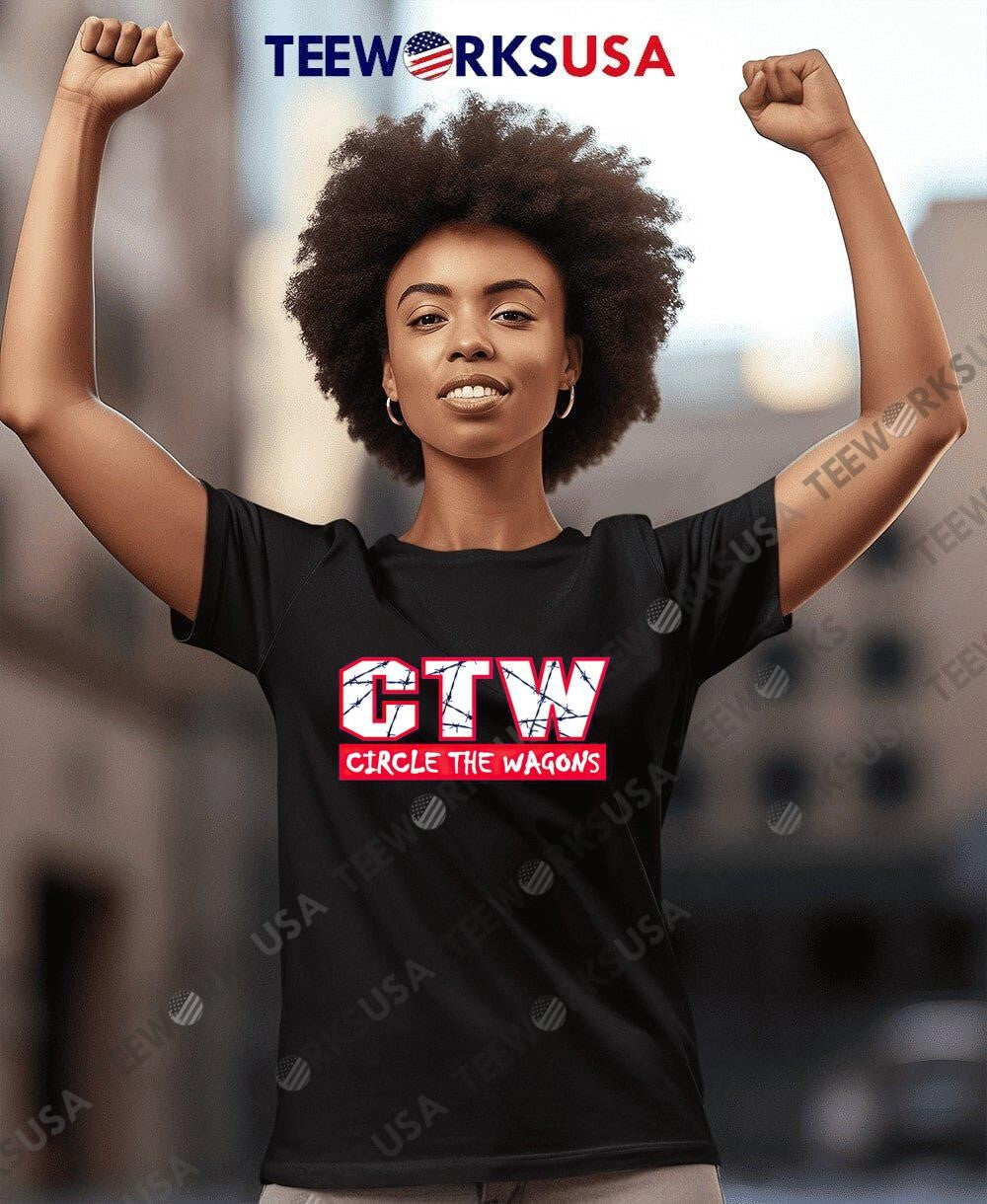 CTV Circle The Wagons - Adult & Kids T-Shirts, Sweatshirts & Hoodies apparel design preview 7