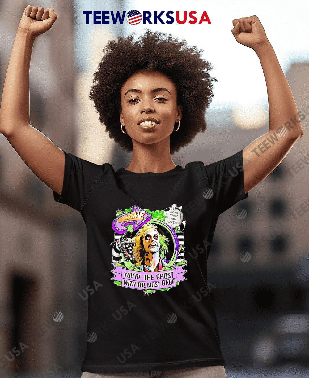 Halloween Beetlejuice Movie graphic - Adult & Kids T-Shirts, Sweatshirts & Hoodies apparel design preview 4