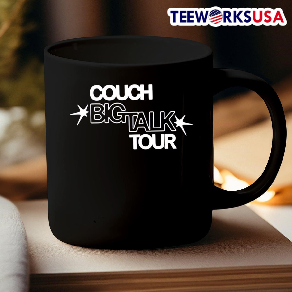 Couch The Band Big Talk Tour 2025-26 - Adult & Kids T-Shirts, Sweatshirts & Hoodies apparel design preview 3