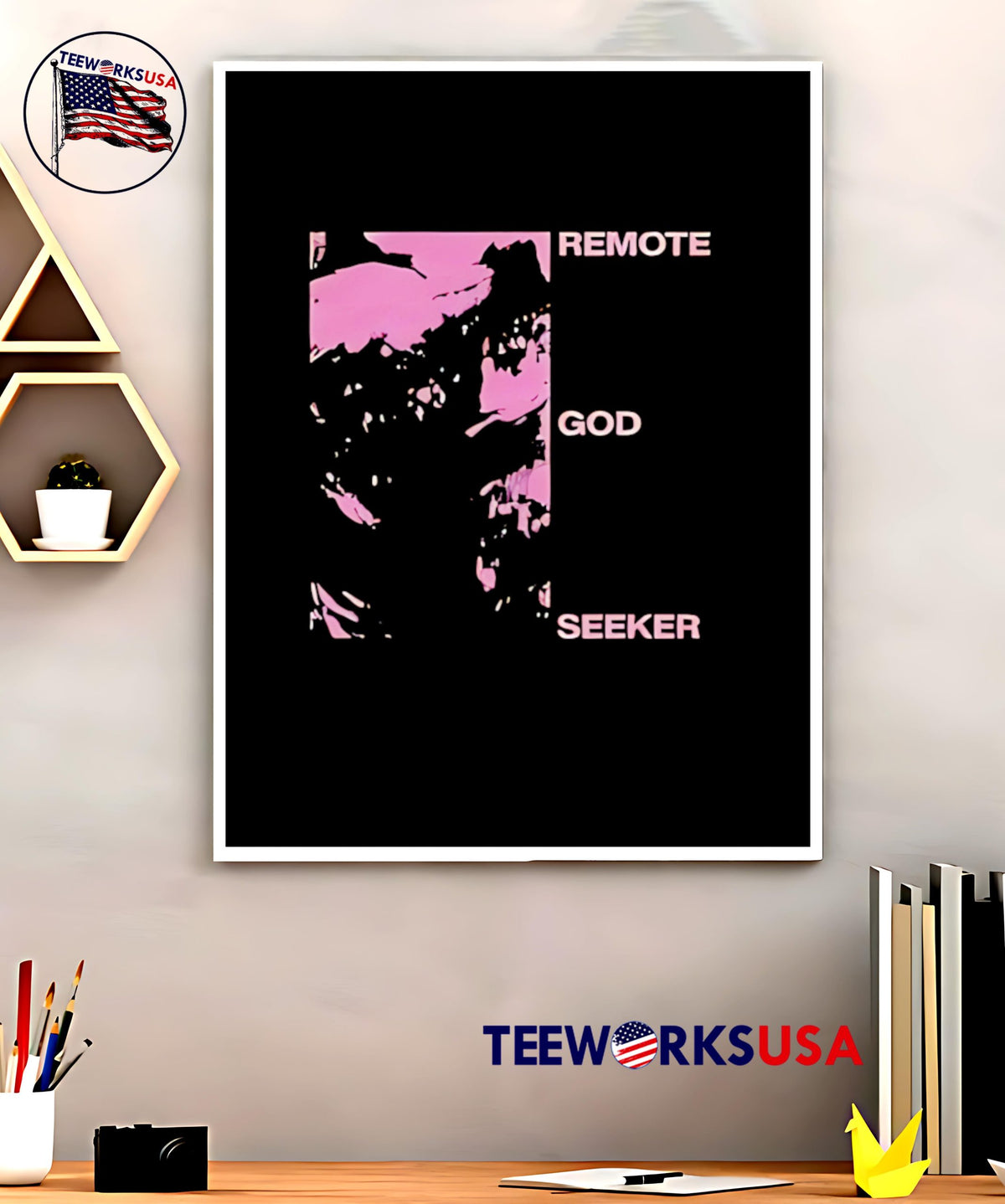 Psycho-Frame Remote God Seeker - Adult & Kids T-Shirts, Sweatshirts & Hoodies apparel design preview 5