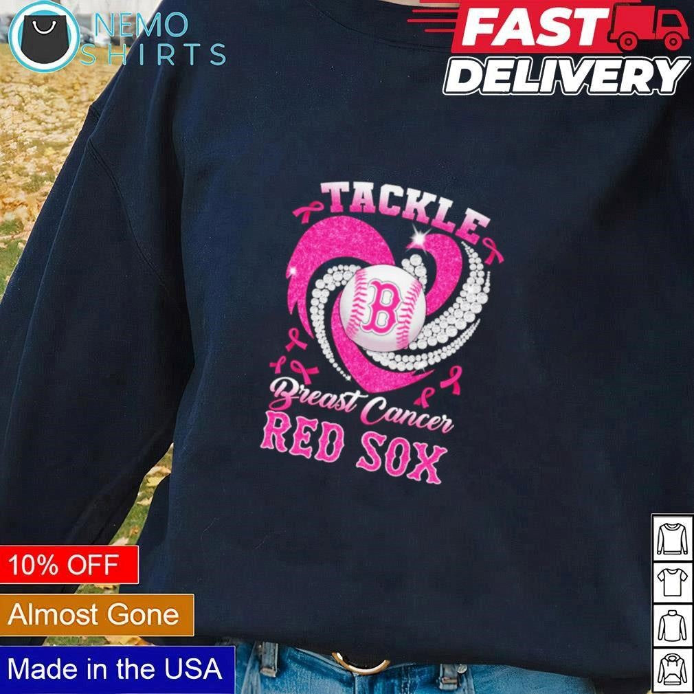 Boston Red Sox tackle breast cancer - Adult & Kids T-Shirts, Sweatshirts & Hoodies apparel design preview 1