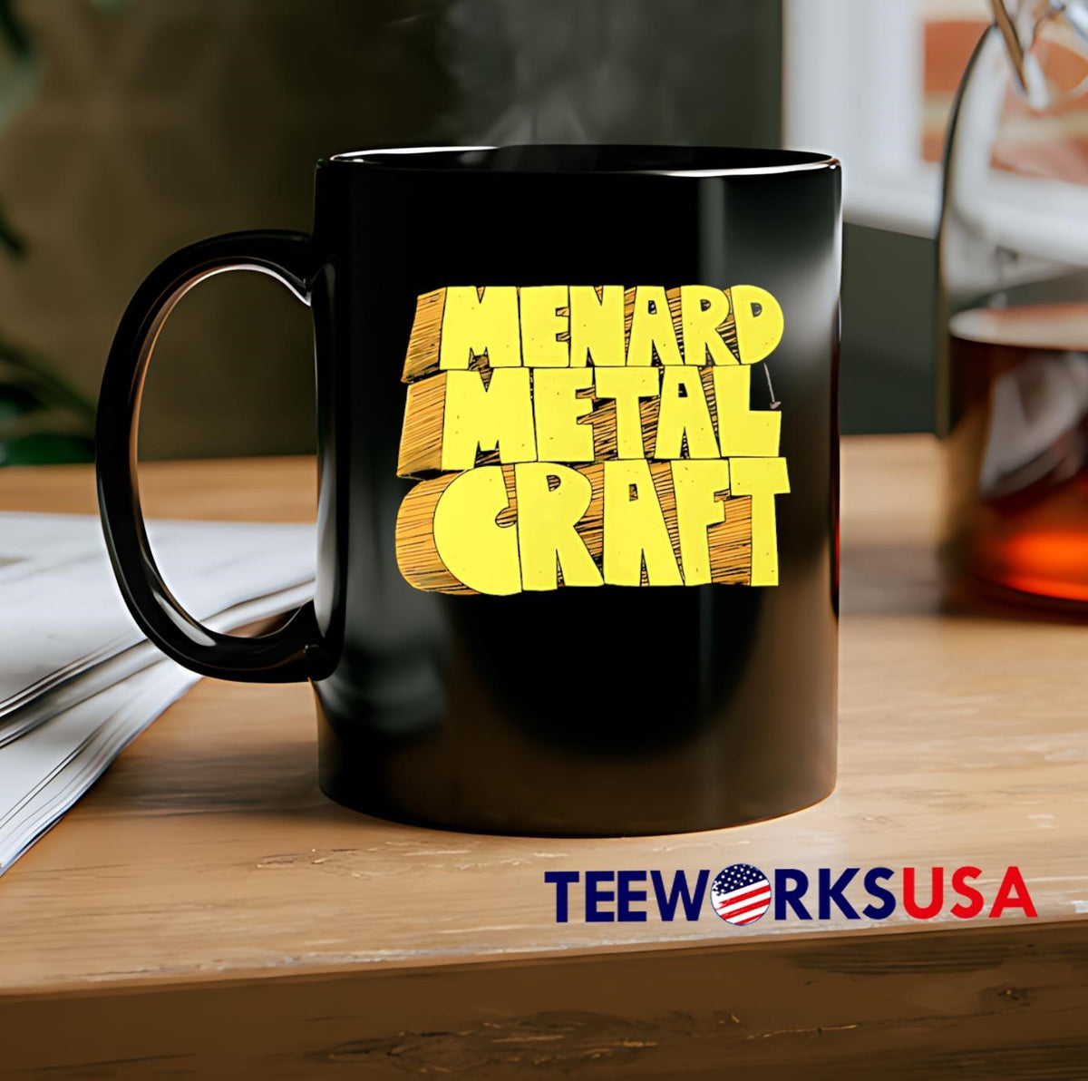 Menard Metal Craft School House Rock Logo - Adult & Kids T-Shirts, Sweatshirts & Hoodies apparel design preview 2