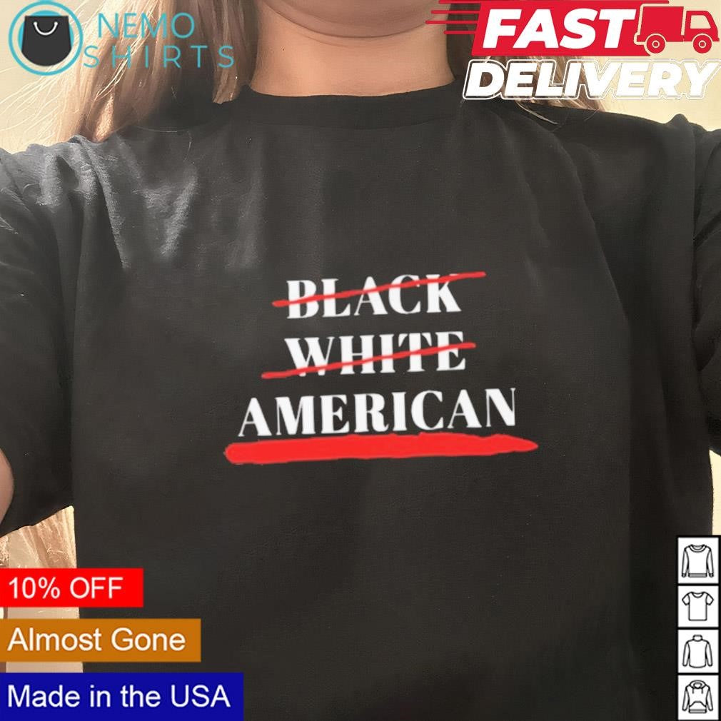 Black White American - Adult & Kids T-Shirts, Sweatshirts & Hoodies product image 1