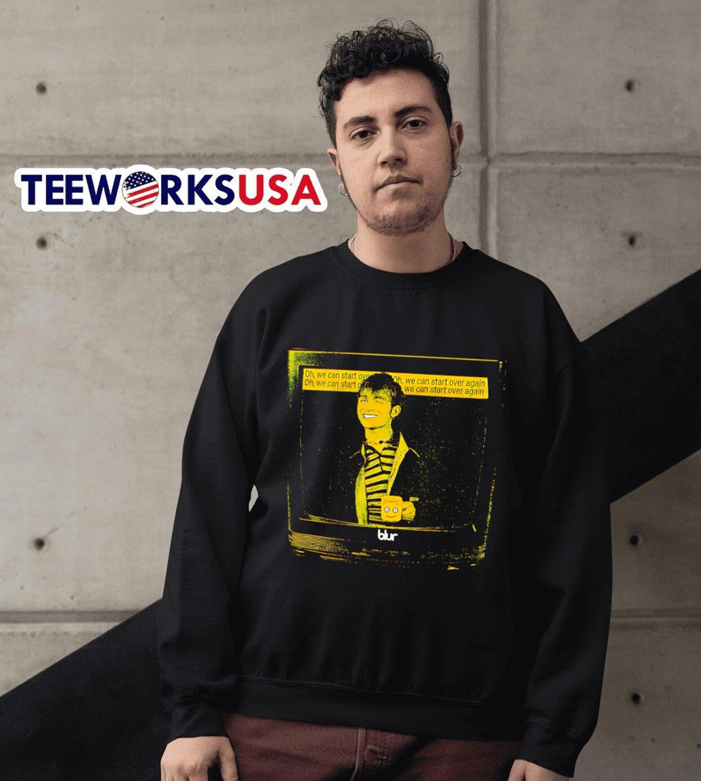 Blur Coffee and TV - Adult & Kids T-Shirts, Sweatshirts & Hoodies apparel design preview 6