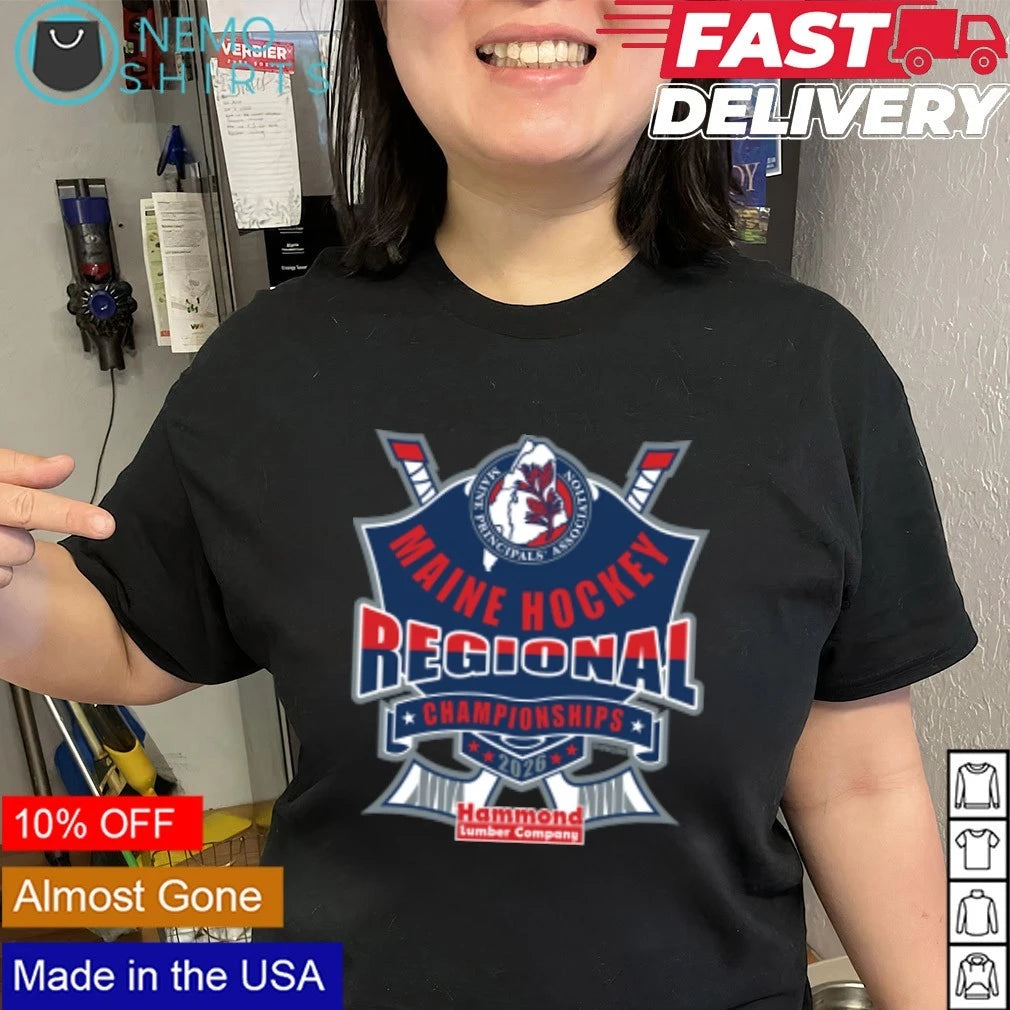 Maine Hockey Regional Championships 2026 - Adult & Kids T-Shirts, Sweatshirts & Hoodies apparel design preview 3