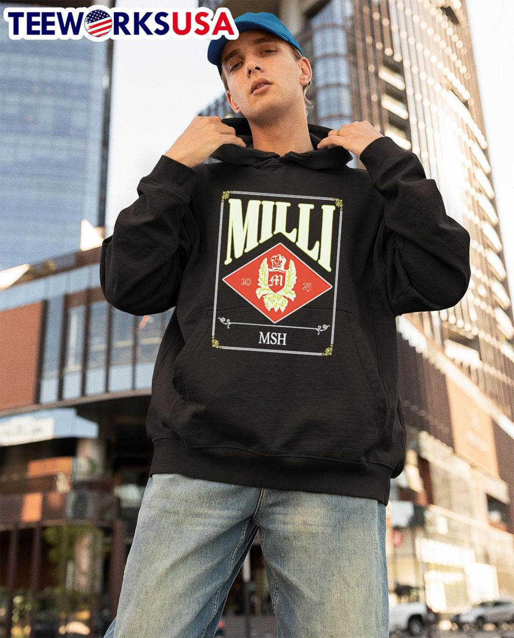 Nick Nayersina Milli 2025 - Adult & Kids T-Shirts, Sweatshirts & Hoodies apparel design preview 3