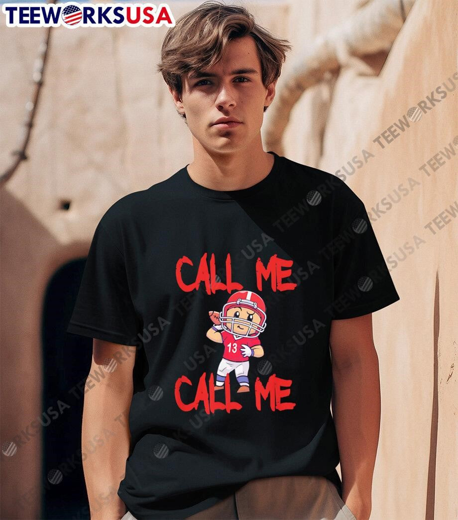 Stetson Bennett Call Me cartoon - Adult & Kids T-Shirts, Sweatshirts & Hoodies apparel design preview 1
