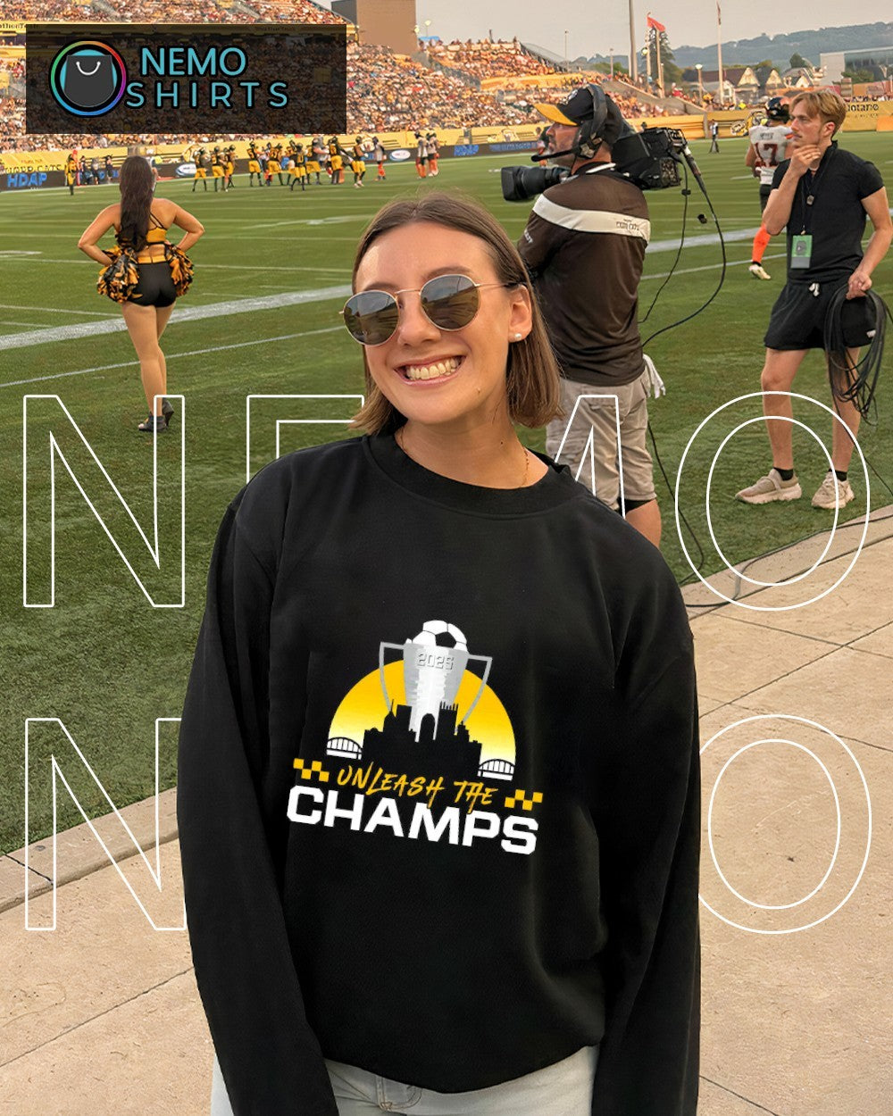 Unleash the champs 2025 trophy - Adult & Kids T-Shirts, Sweatshirts & Hoodies apparel design preview 6