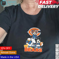 Chicago Bears Mickey Mouse Donald Duck Goofy - Adult & Kids T-Shirts, Sweatshirts & Hoodies apparel design preview 1