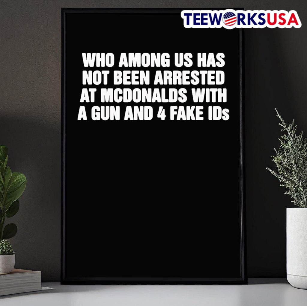 Who among us has not been arrested - Adult & Kids T-Shirts, Sweatshirts & Hoodies apparel design preview 5