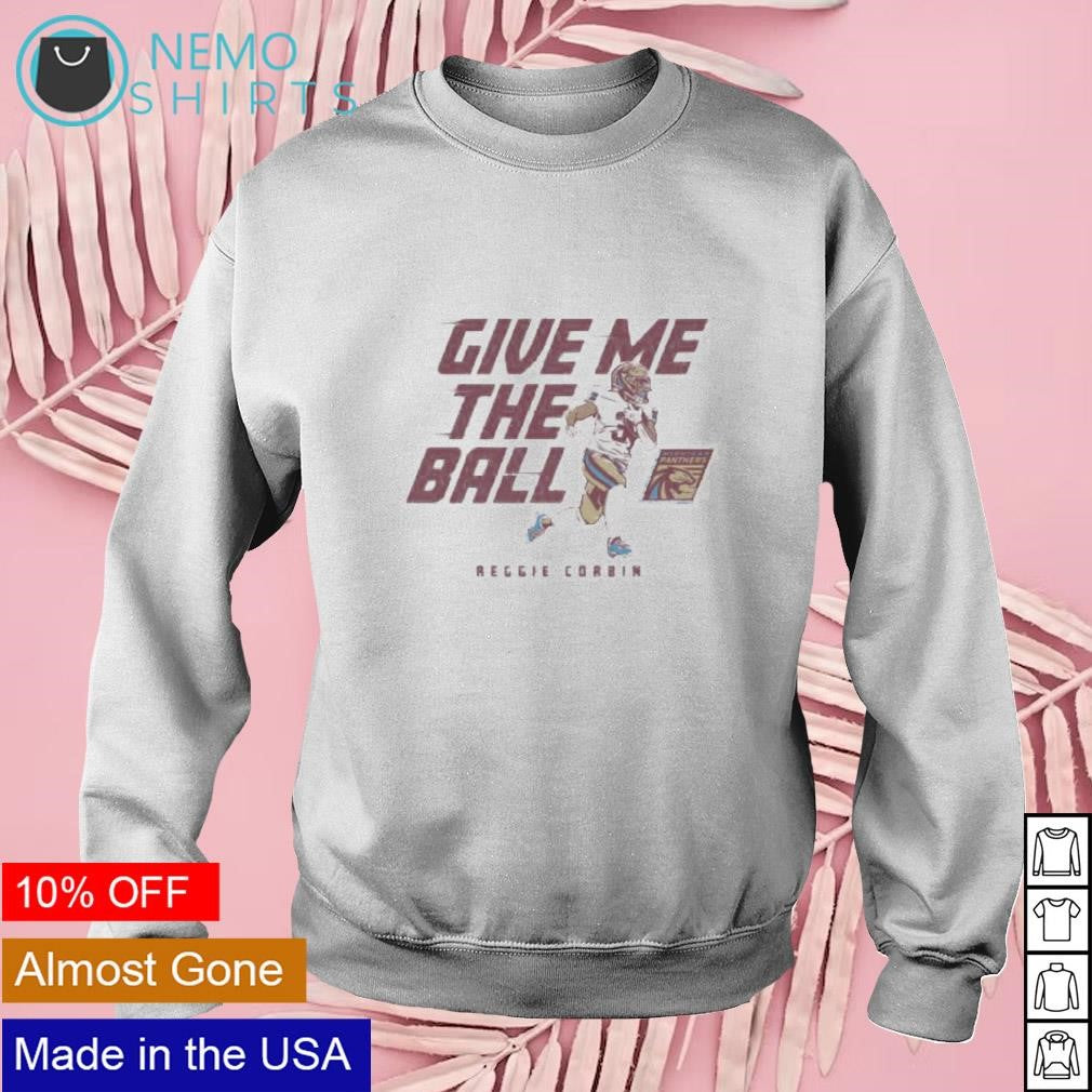 Give me the ball Reggie Corbin Michigan Panthers - Adult & Kids T-Shirts, Sweatshirts & Hoodies apparel design preview 3