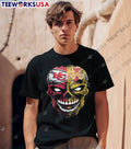 Kansas City Chiefs Iowa State Cyclones Split Face - Adult & Kids T-Shirts, Sweatshirts & Hoodies apparel design preview 1