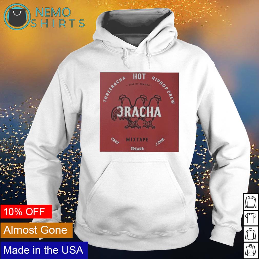 Threeracha hot hiphop crew 3racha nix tape - Adult & Kids T-Shirts, Sweatshirts & Hoodies apparel design preview 2