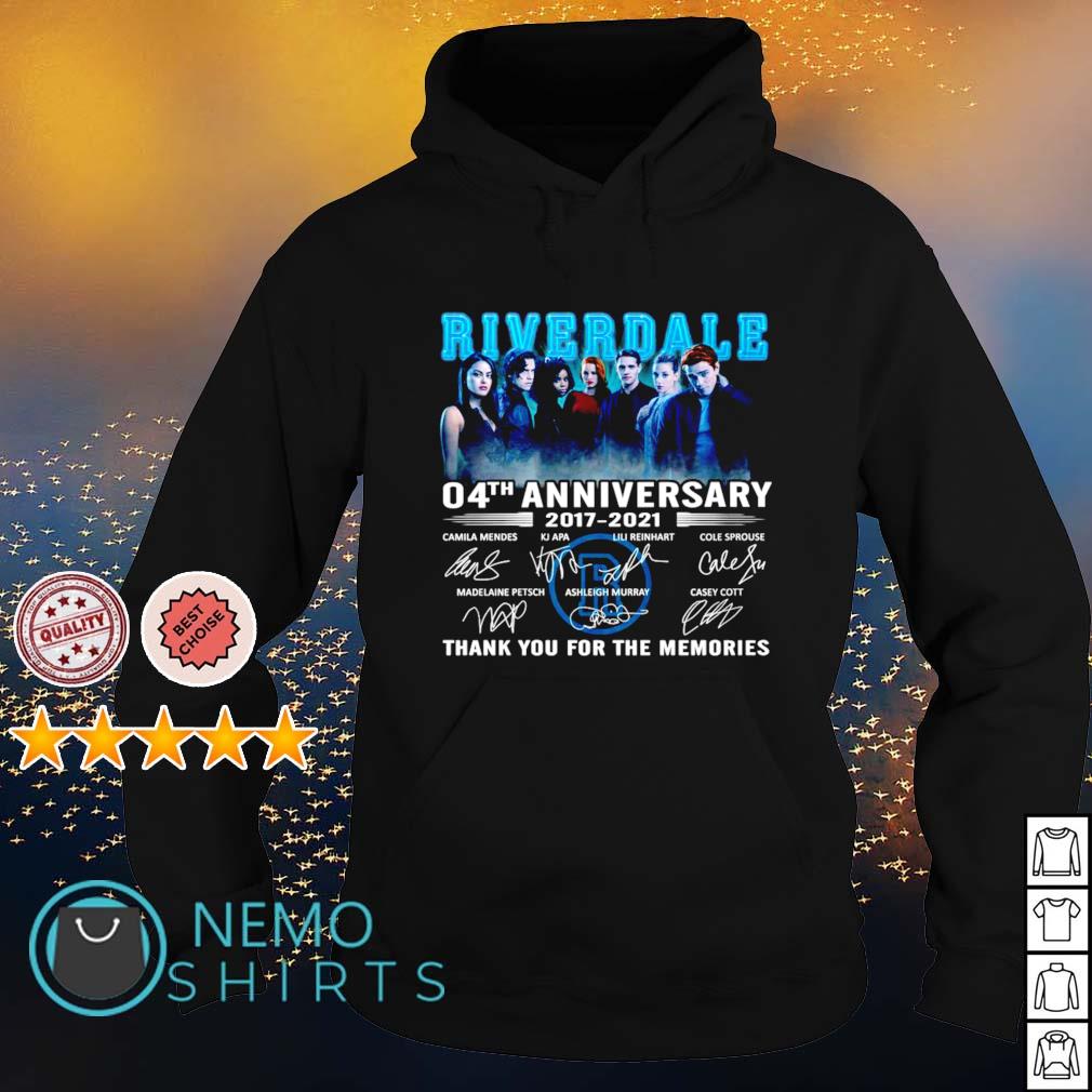 Riverdale 04th Anniversary 2017 2021 thank you for - Adult & Kids T-Shirts, Sweatshirts & Hoodies apparel design preview 2