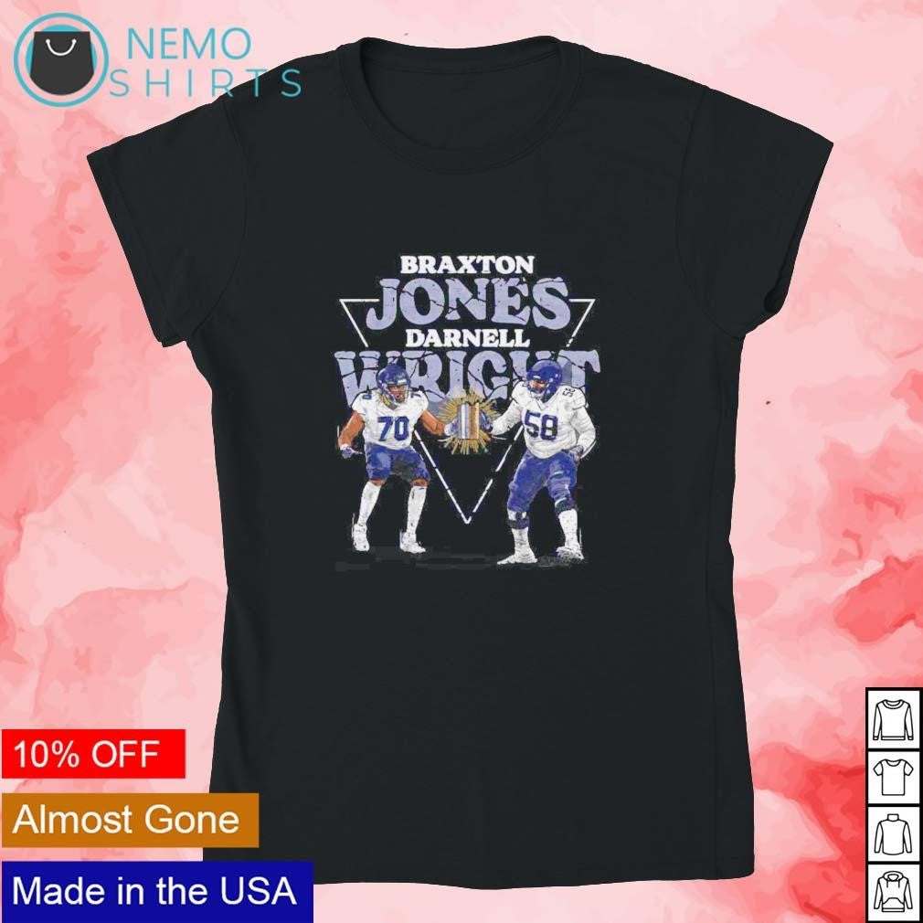 Braxton Jones and Darnell Wright Chicago bookends - Adult & Kids T-Shirts, Sweatshirts & Hoodies apparel design preview 4