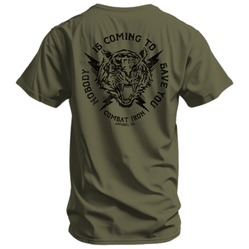 Nobody Is Coming To Save You Men's - Adult & Kids T-Shirts, Sweatshirts & Hoodies apparel design preview 18