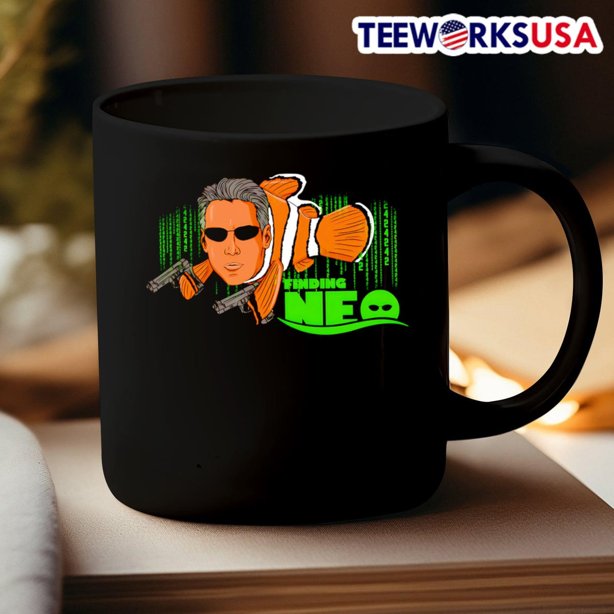 Finding Neo Matrix movie - Adult & Kids T-Shirts, Sweatshirts & Hoodies apparel design preview 3