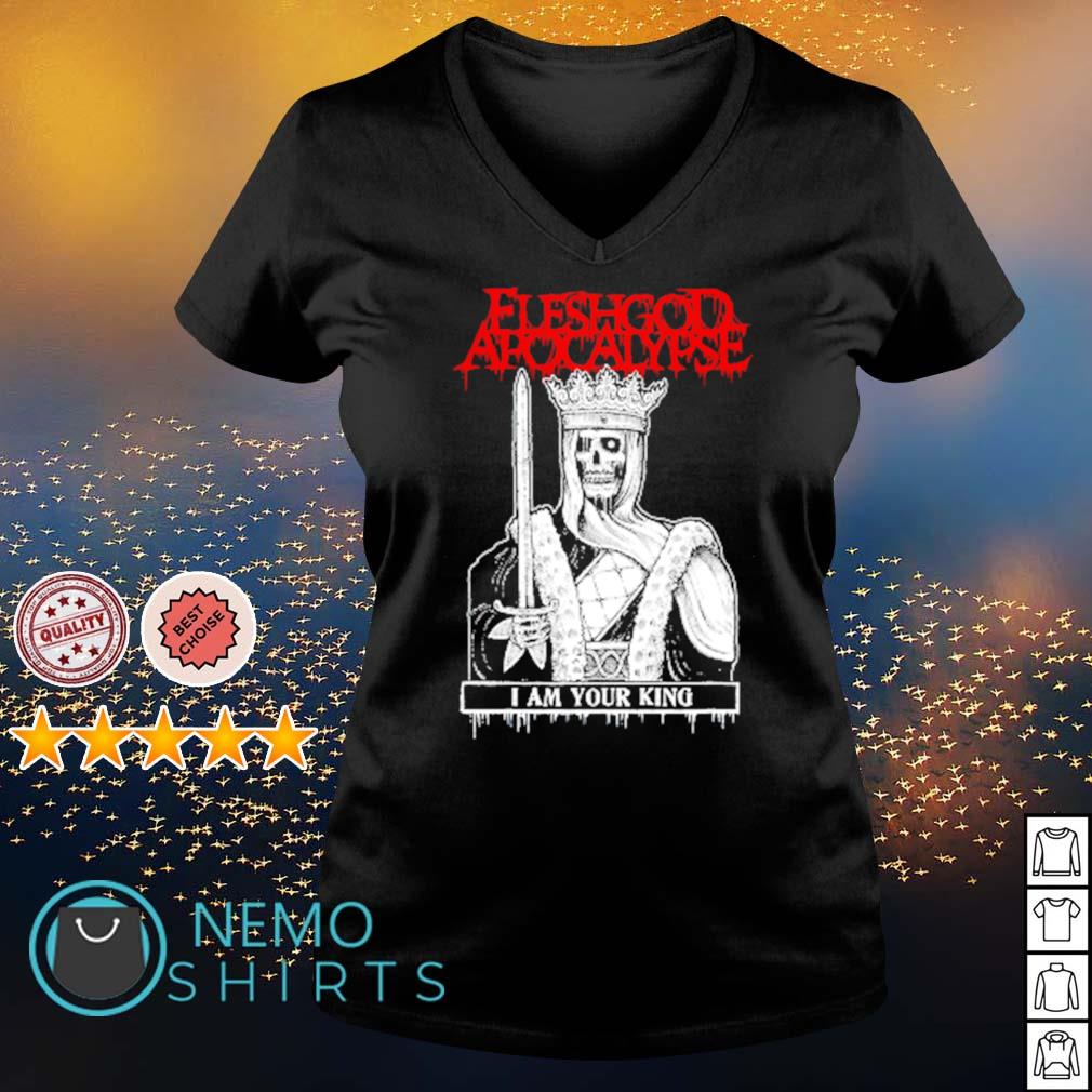 Fleshgod Apocalypse I am your King - Adult & Kids T-Shirts, Sweatshirts & Hoodies apparel design preview 5
