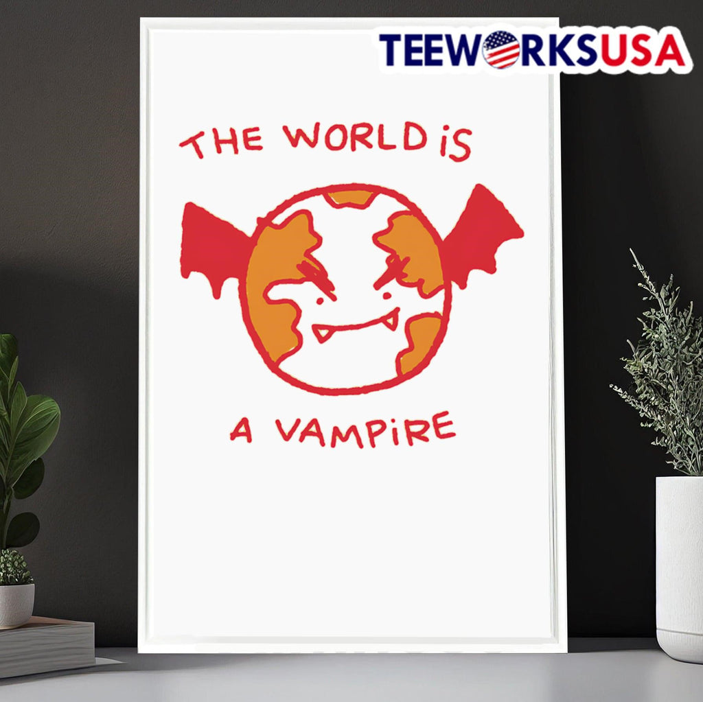 The World is a Vampire - Adult & Kids T-Shirts, Sweatshirts & Hoodies apparel design preview 6