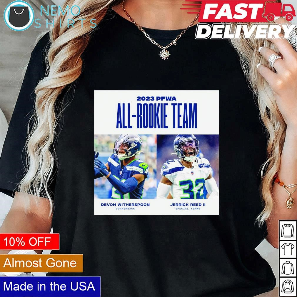 Devon Witherspoon and Jerrick Reed II 2023 PFWA All - Adult & Kids T-Shirts, Sweatshirts & Hoodies apparel design preview 1