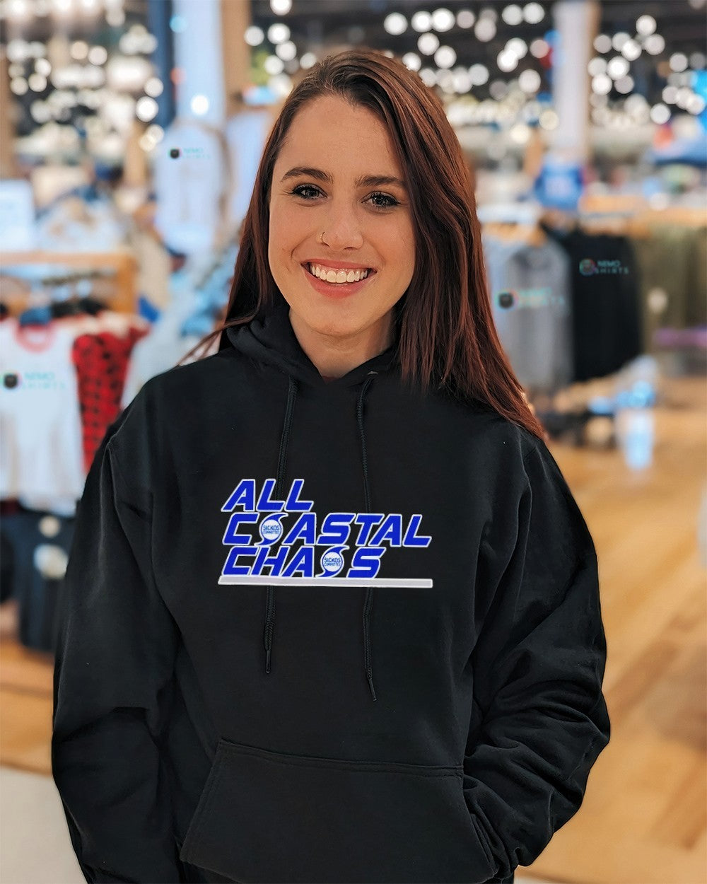 All coastal chaos - Adult & Kids T-Shirts, Sweatshirts & Hoodies apparel design preview 5