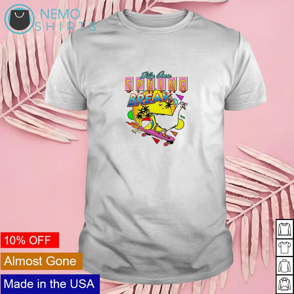Silly Goose spring break - Adult & Kids T-Shirts, Sweatshirts & Hoodies apparel design preview 1