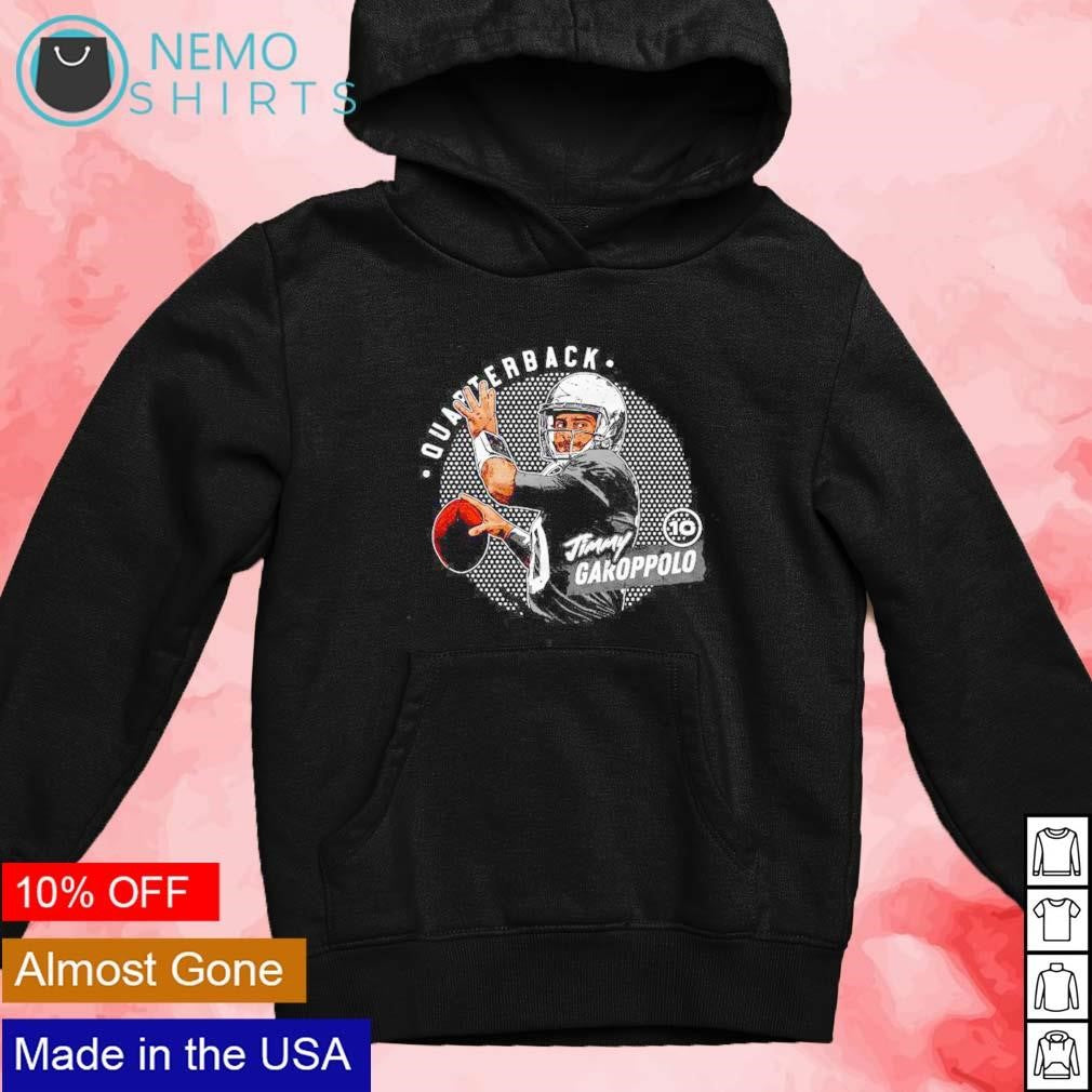 Jimmy Garoppolo quarterback Las Vegas Raiders - Adult & Kids T-Shirts, Sweatshirts & Hoodies apparel design preview 2