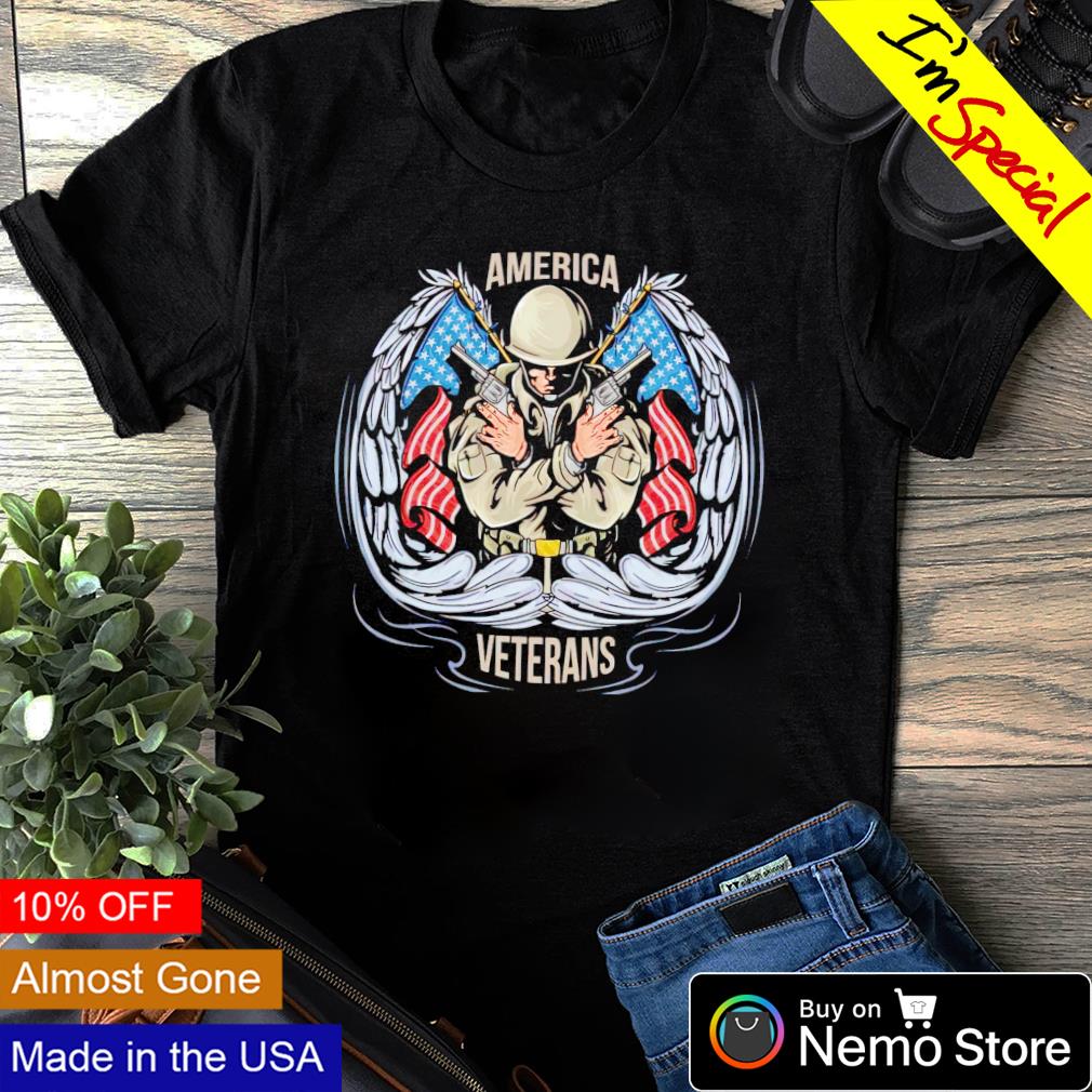 America Veterans - Adult & Kids T-Shirts, Sweatshirts & Hoodies apparel design preview 1