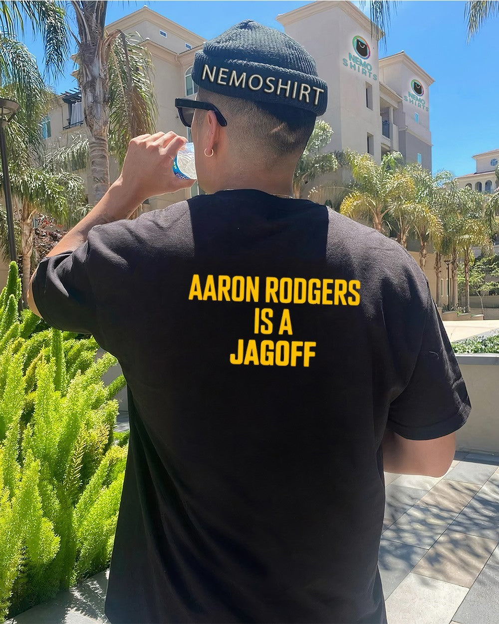 Aaron Rodgers is a jagoff Pittsburgh Steelers - Adult & Kids T-Shirts, Sweatshirts & Hoodies apparel design preview 4